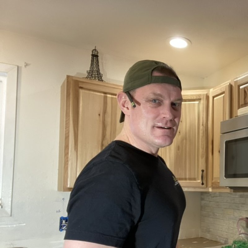 Ben with a longtime friend
